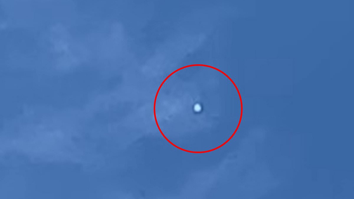 Eerie 'shape-shifting orb' spotted hovering over Colorado for hours