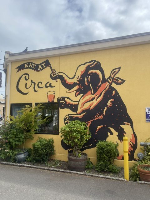 Comment on WEST SEATTLE ART: New mural on Circa’s north wall by Westieee