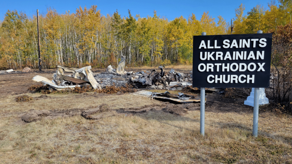 Smoky Lake RCMP arrest two suspects in vehicle theft and church fire investigation