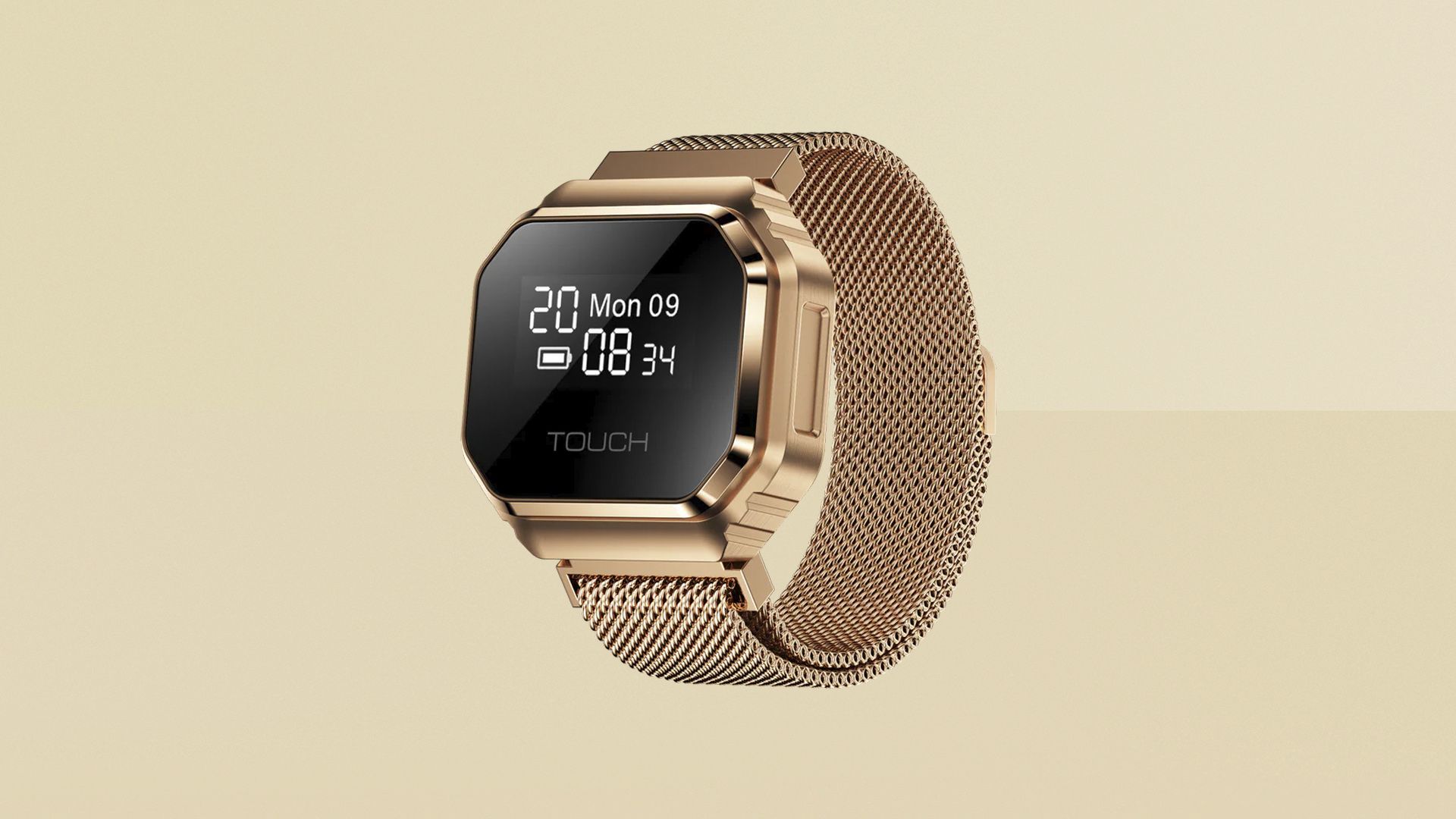 This subscription-free $50 smart ring looks like a tiny Casio watch and lets you exchange “love codes” with your partner