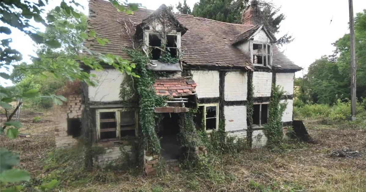 Potential buyer wanting a challenge could turn Grade II cottage into fairytale home