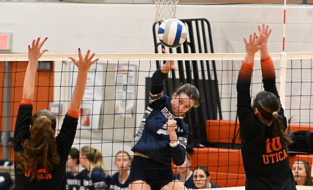 Fast start helps Marysville sweep Utica, take command of MAC White