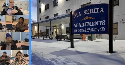 'That's disturbing': Buffalo public housing residents endure freezing temperatures without heat or hot water