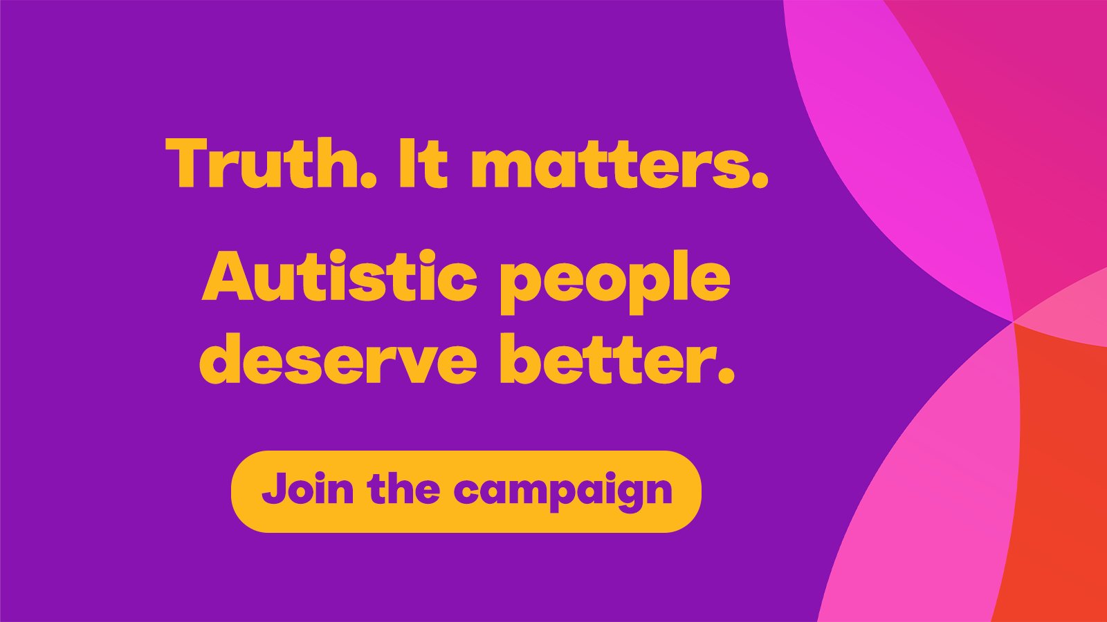 Charity rallies mass support to combat Trump's lies over autism