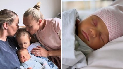 Matildas hero Tameka Yallop celebrates safe arrival of second daughter