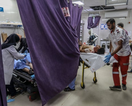 ‘Most people are just toughing it out’: shortage of drugs leaves Gaza’s wounded without pain relief