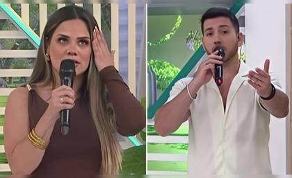 Andrea San Martín pasa tenso momento con Jean Paul Santa María tras desatinado comentario en vivo: "Estás cometiendo un error"