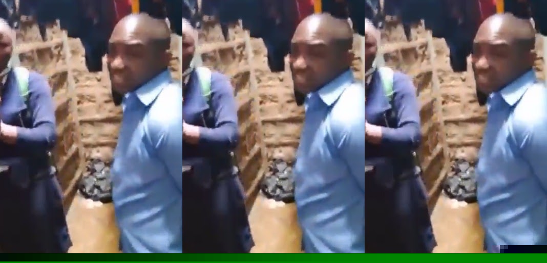 Unafanya Nini Na Mtoto Wa Shule? - DRAMA as a rogue Kenyan PASTOR is busted with a schoolgirl in his house (VIDEO)
