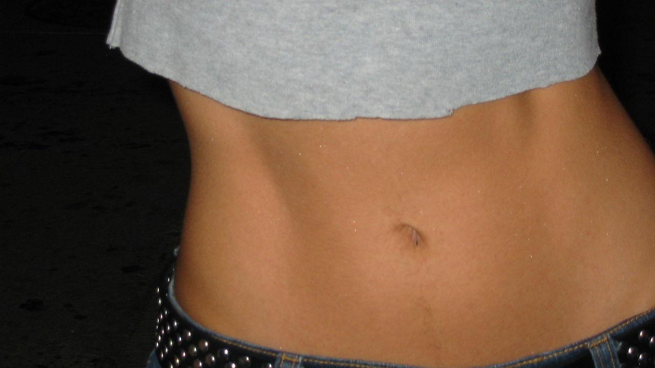 Why the abdomen protrudes even at a low body weight