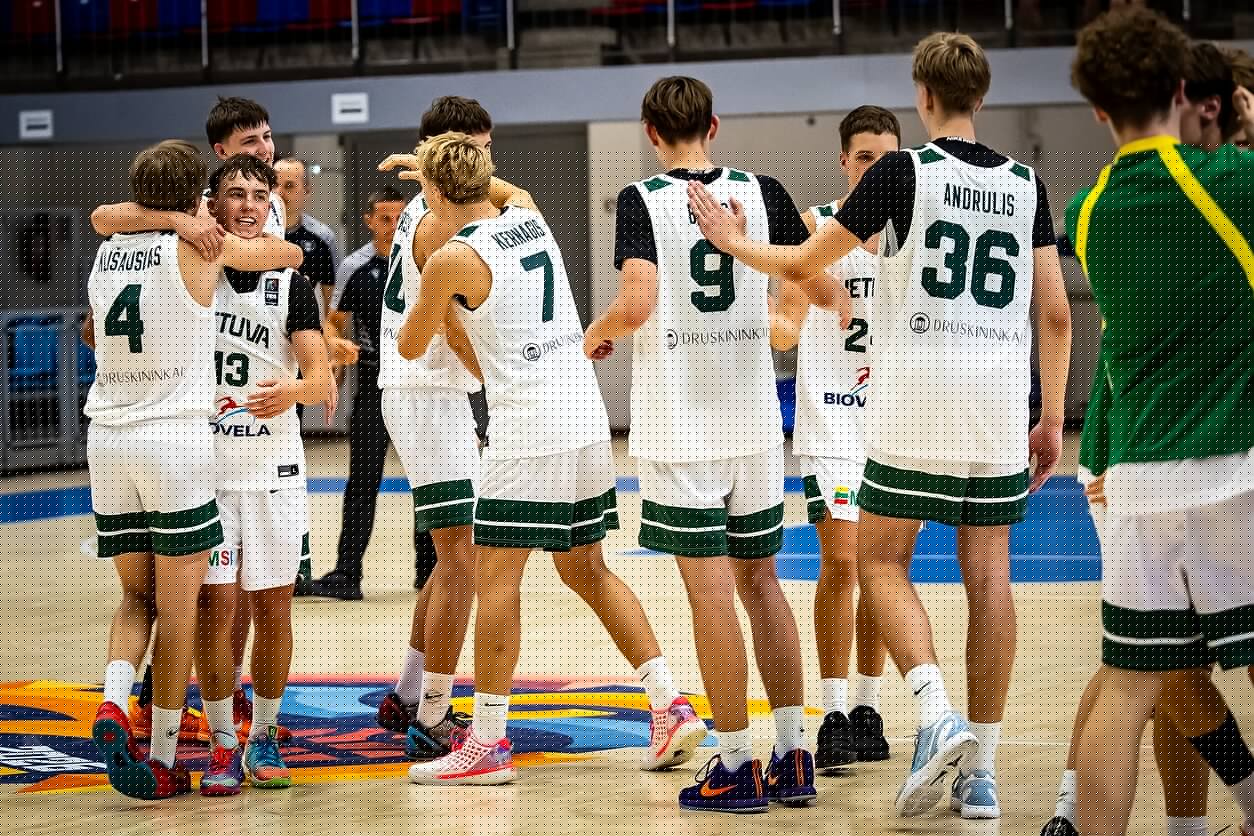 Italus nugalėję Lietuvos 16-mečiai iškovojo bilietą į Europos čempionato ketvirtfinalį