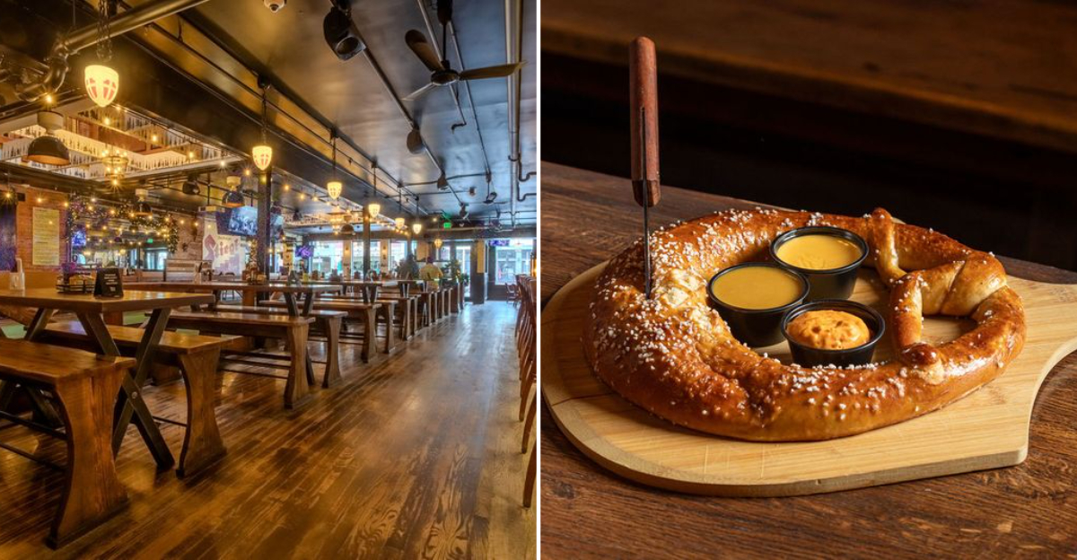 Colorado Locals Are Obsessed With The Giant Pretzels At This German Restaurant