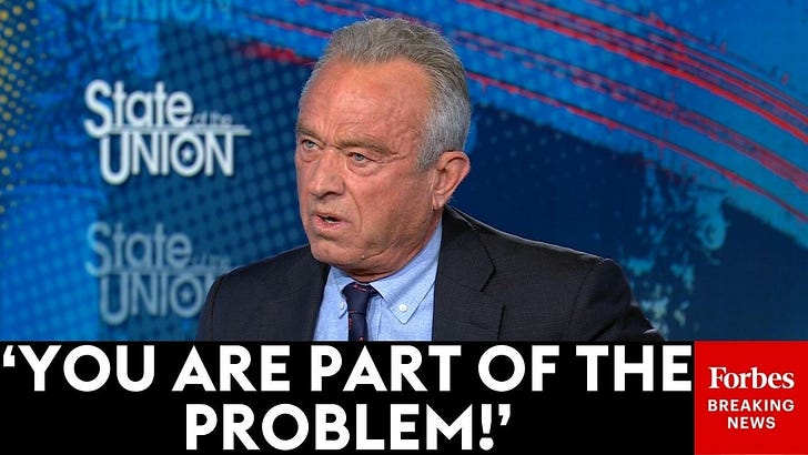 RFK Jr. Was His Usual Charming Self With Dana Bash This Weekend