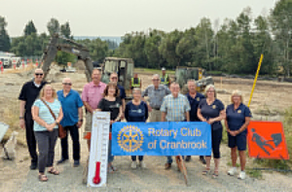 Rotary breaks ground on Creekside Village