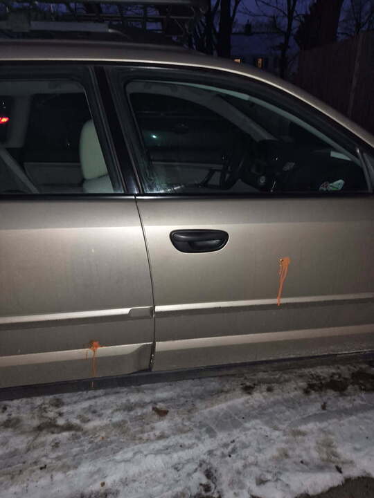 ICE observers in South Portland say agents shot paintballs at their cars