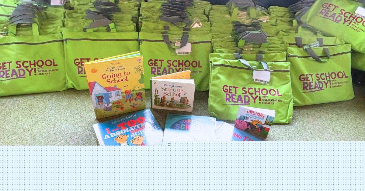 ‘Get School Ready’ book bags launched in Worcestershire libraries