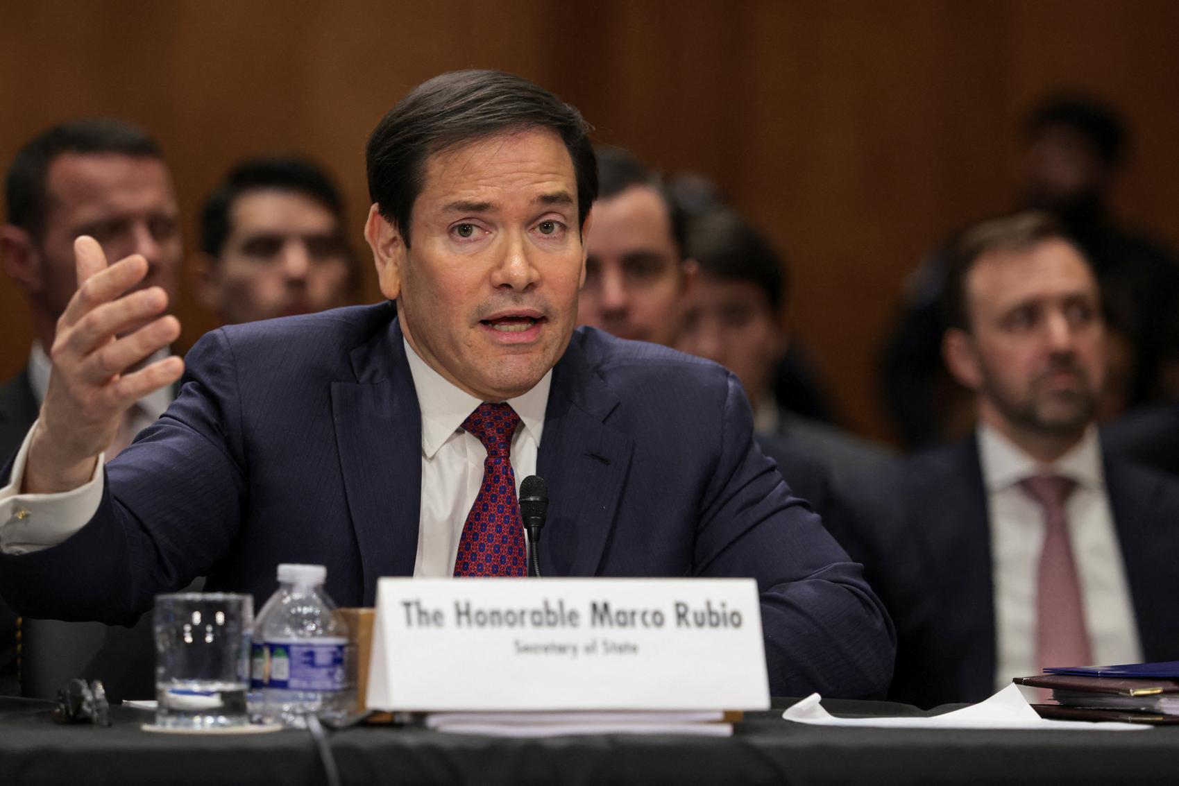 Rubio says work under way to resolve 'very difficult' Donetsk issue in Ukraine peace talks