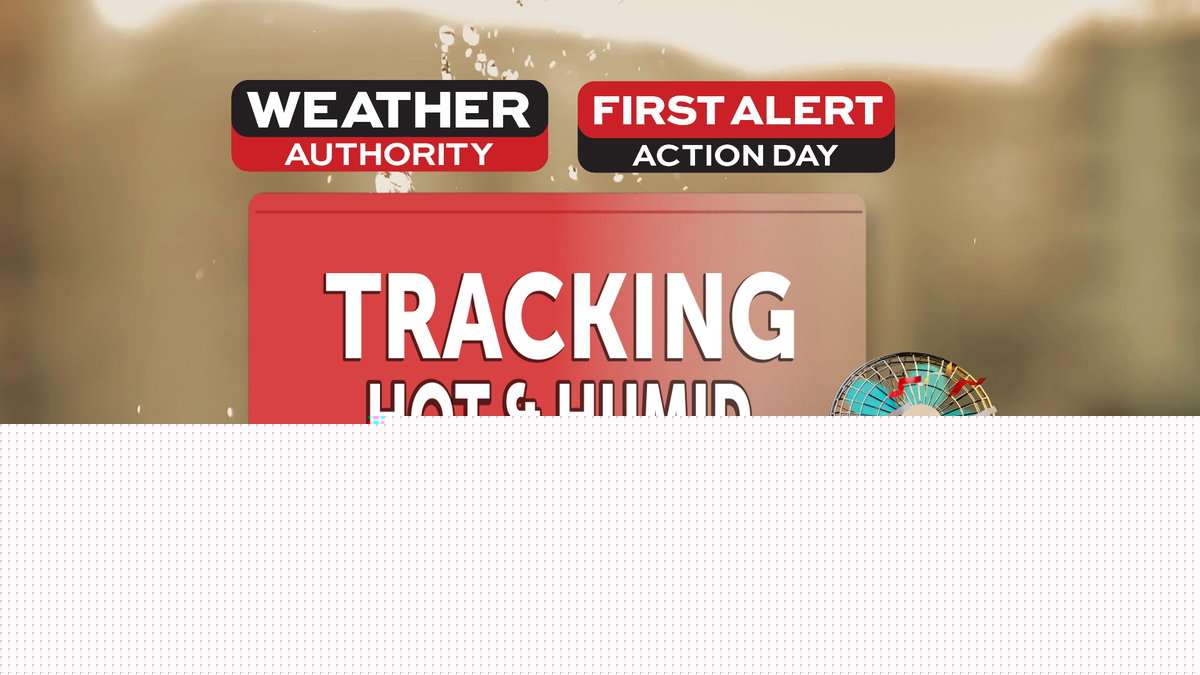 FIRST ALERT ACTION DAY: Tracking hot and humid