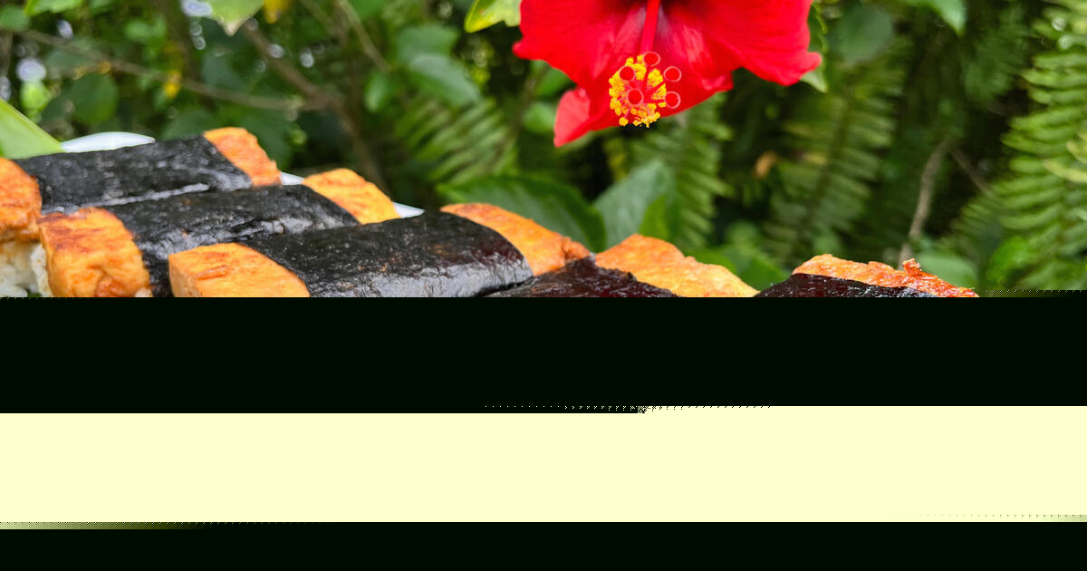 Maple-Glazed Tofu Musubi