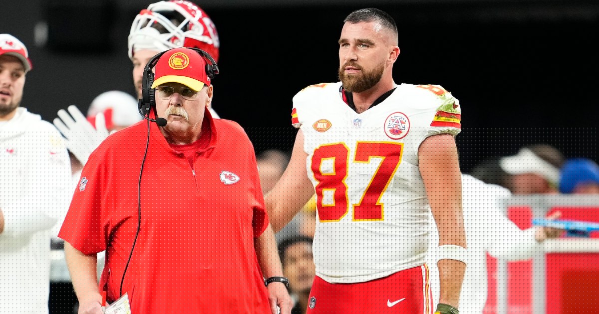Chiefs Coach Andy Reid Dismisses Talk of Travis Kelce’s ‘Dad Bod’ After Wedding