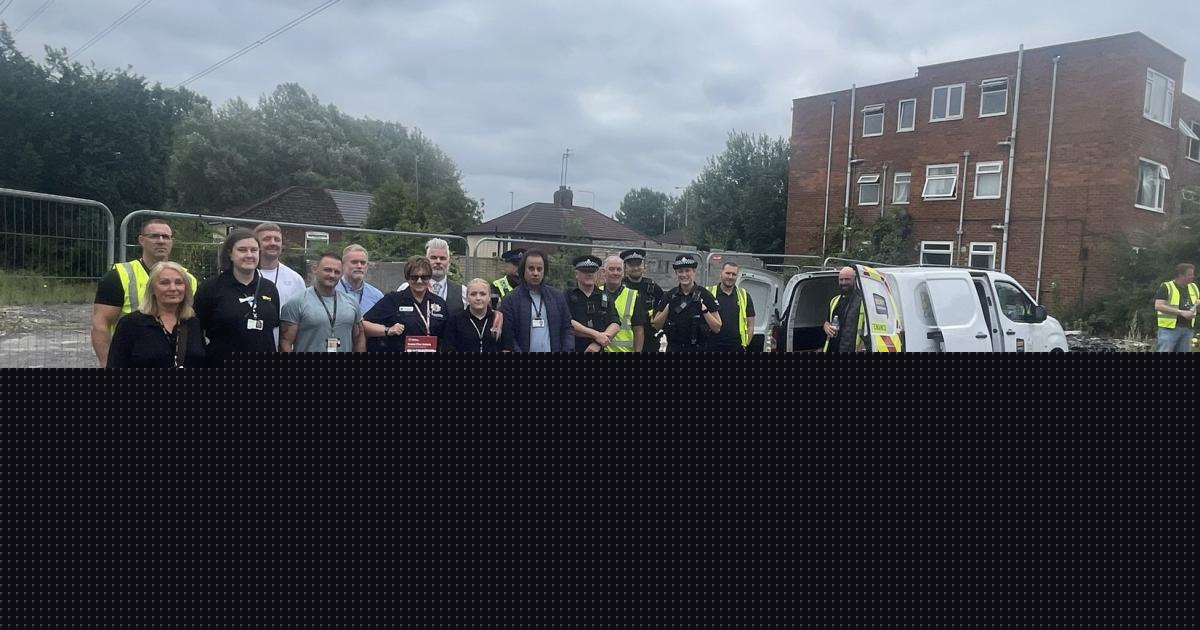 More than five tonnes of waste cleared from troubled Prestwich estate in clean-up