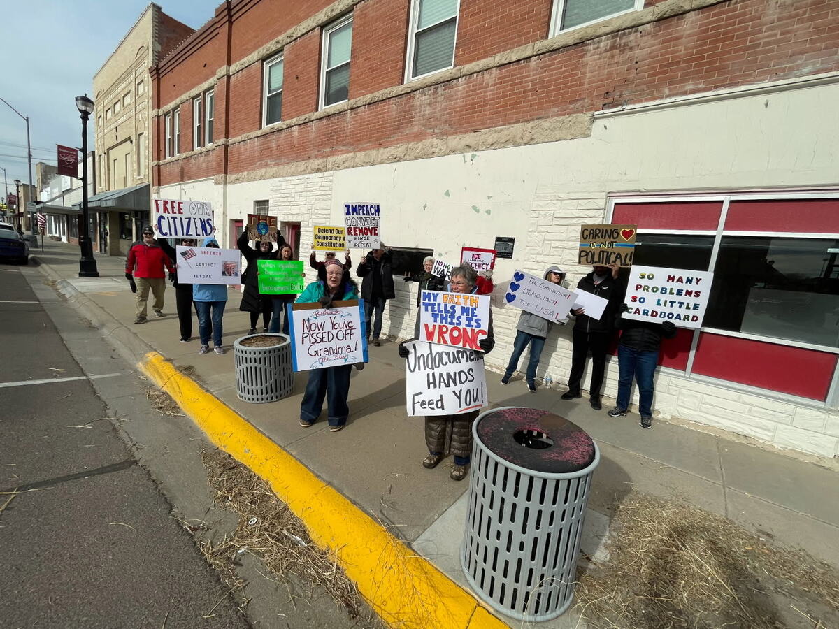 New protest group trying to gain a foothold in Cheyenne County; RESIST has grown to approximately 45 people throughout Cheyenne County and is working to build a local presence