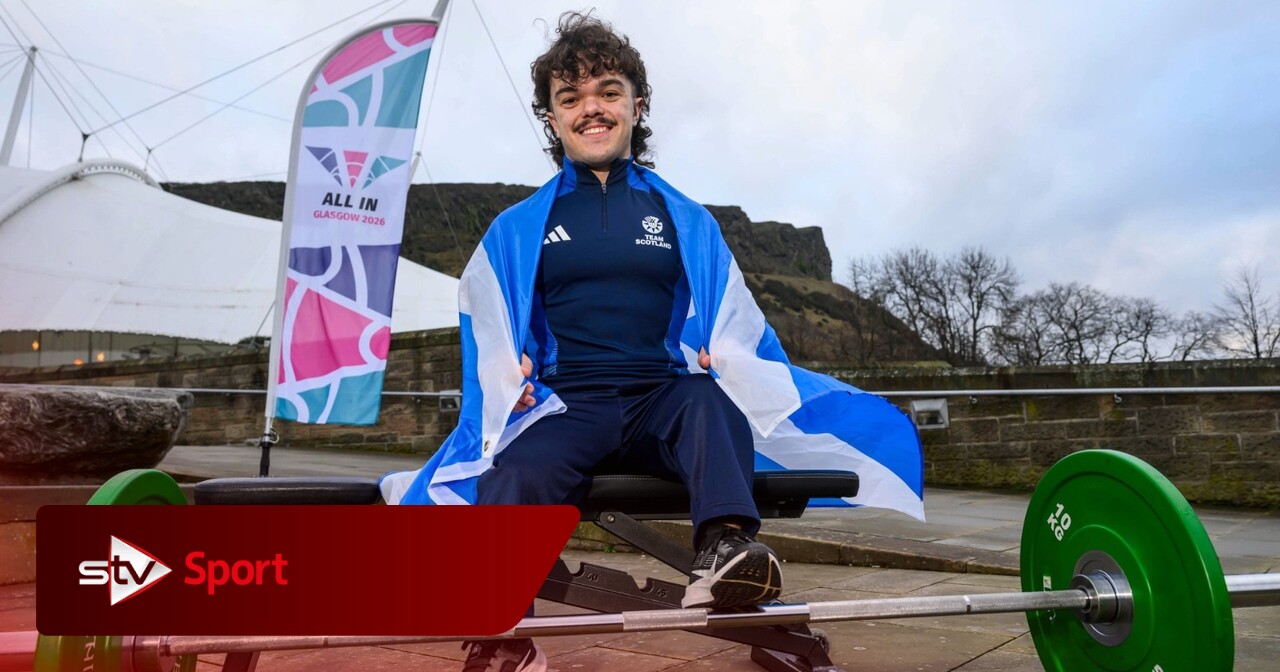 Para powerlifter Finlay Davidson says it will be a dream come true to represent Scotland at Glasgow games