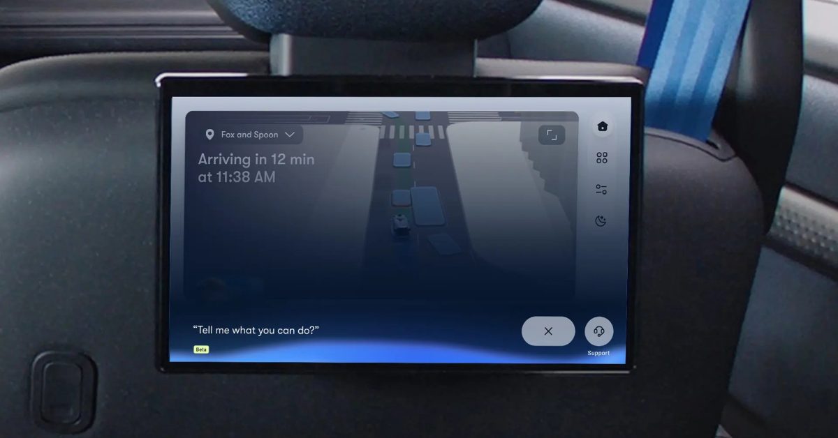 Gemini comes to Waymo for assistance and cabin controls