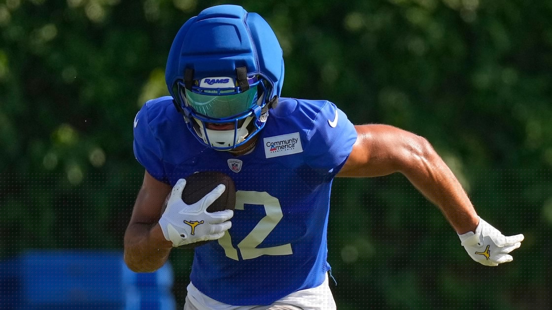 Puka Nacua Leaves Practice with Apparent Injury, Latest Rumors on Rams WR's Status