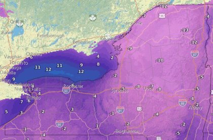 Updated forecast shows weekend coastal storm should miss Upstate NY
