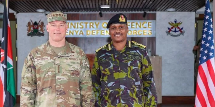 Kenya, U.S. Hold Talks Over Special Training for KDF