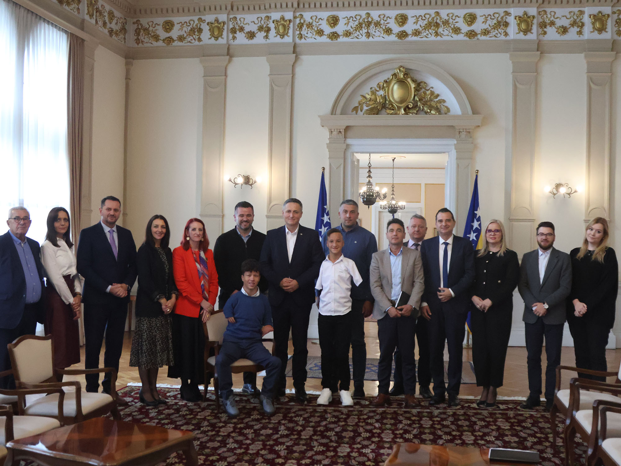 Bećirović s Barlovom i Zulfićem: Vi ste naši šampioni i sportski heroji