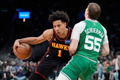 Celtics lose at home against surging Hawks, 117-106
