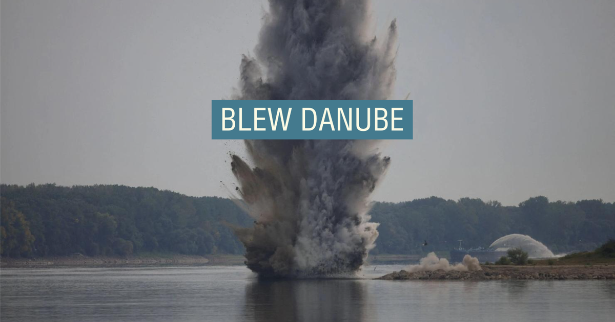 Romania's navy detonates part of Danube river to cool nuclear plant