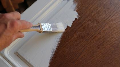 This Clever Cabinet Paint Trick Gives Small Kitchens A Big Look