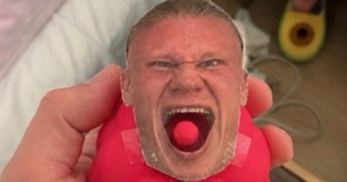 Man divides the Internet after accusing partner of cheating after finding customised adult toy featuring Premier League star Erling Haaland she was using (possible nsfw content on page) [Creepy]