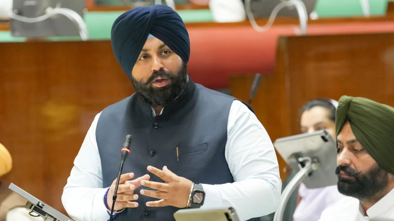 ‘Their presence in classrooms non-negotiable’: Punjab minister Harjot Singh Bains tells CS to stop deployment of teachers for non-teaching works