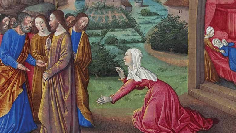 Comment on Does Jesus learn how not to be racist from the Canaanite woman in Matthew 15? by Julian of Norwich