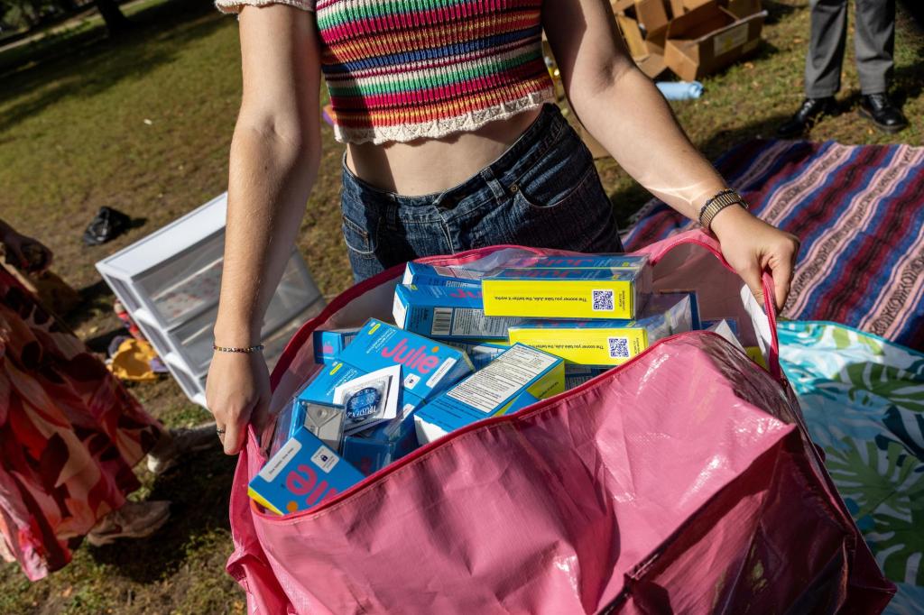 A student ‘womb service’ works covertly to deliver contraception at a Catholic college
