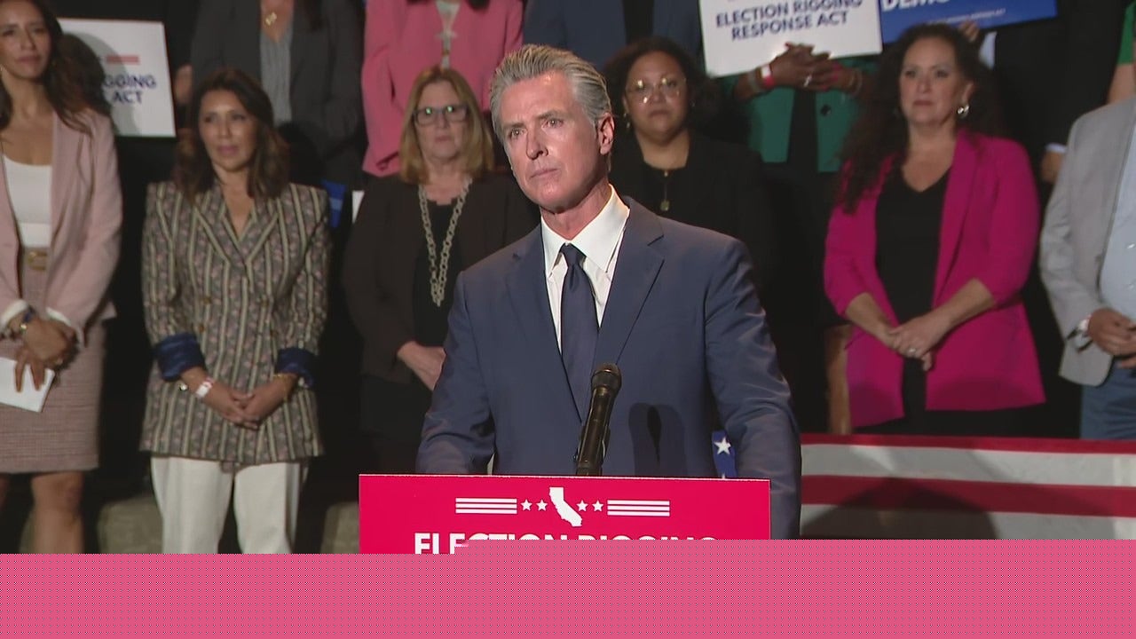 Newsom unveils plan for redistricting California