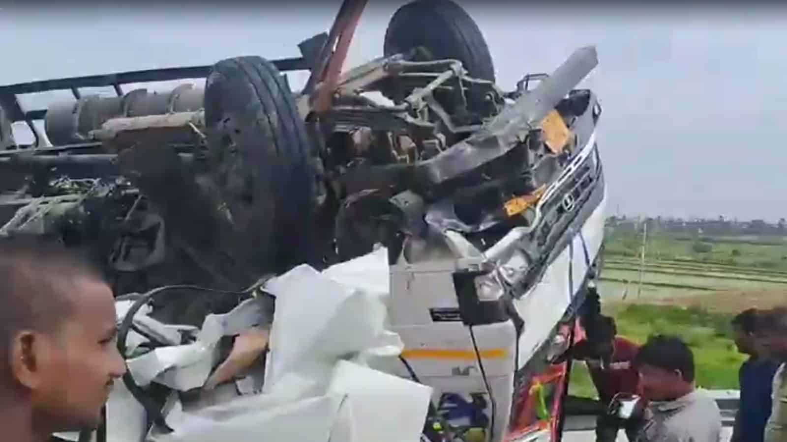 Woman, son die after car crashes with mini truck on greenfield NH