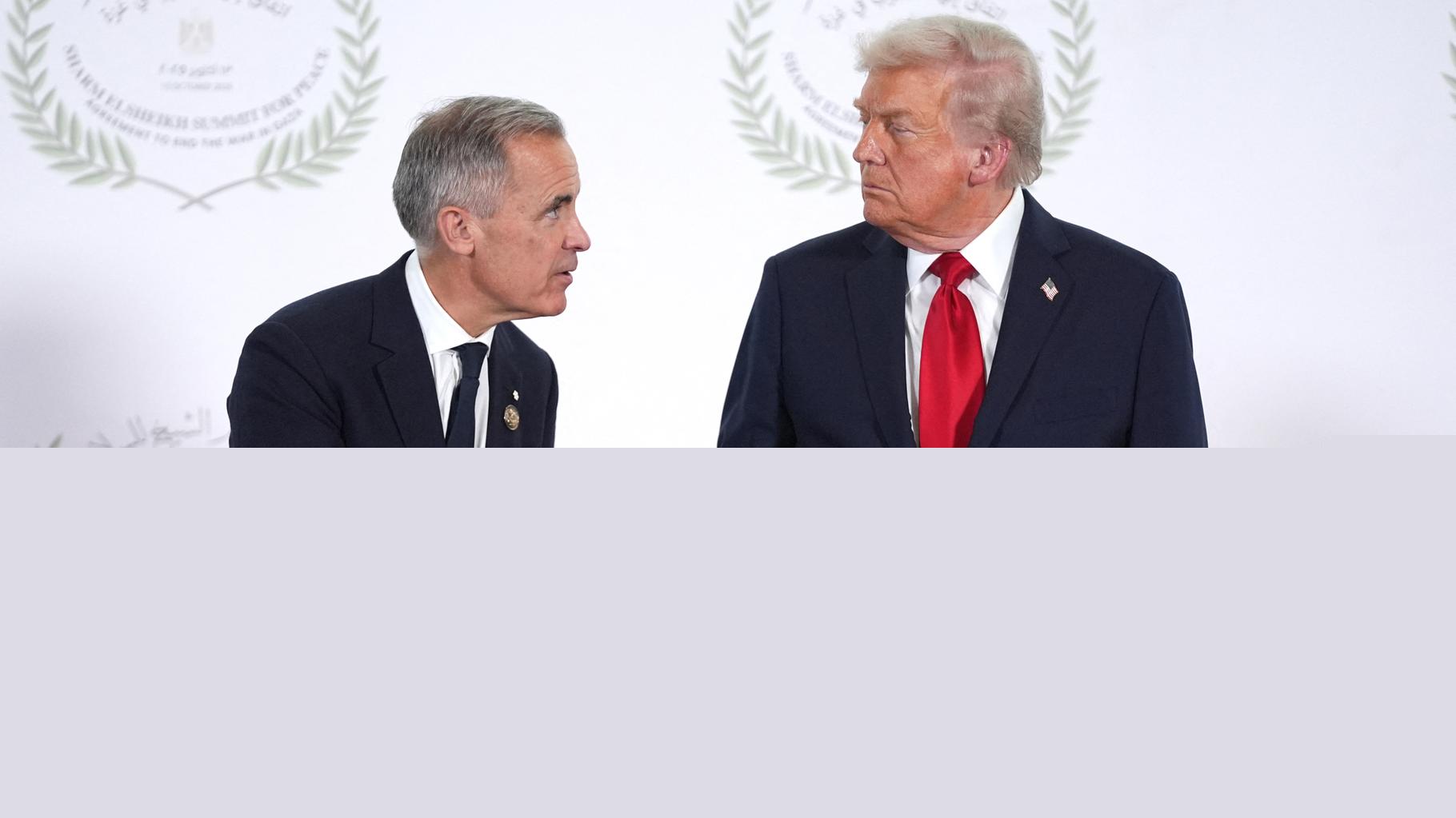 Le tacle moqueur du Premier ministre canadien Mark Carney à Trump après une panne de prompteur