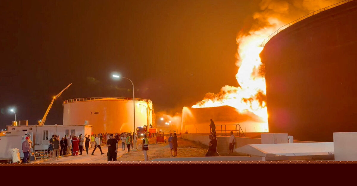 Libya's NOC warns of force majeure, Zawiya refinery shutdown if drone attacks continue