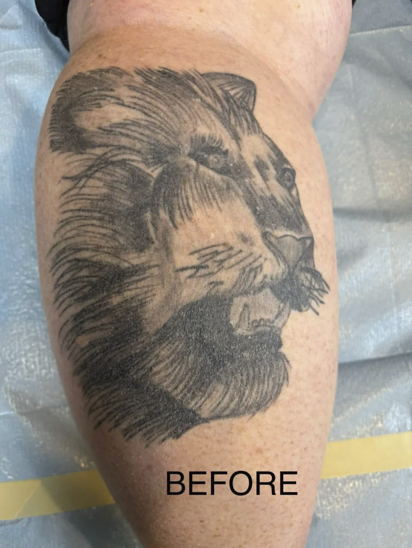 Tattoo Fails - Another bad lion