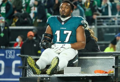 Eagles’ young star is back on the field, but how does he feel about losing his job?