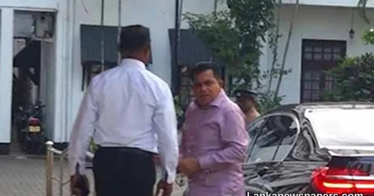 Avant Garde Chairman Nishshanka Senadhipathi Summoned to Face Bribery Commission