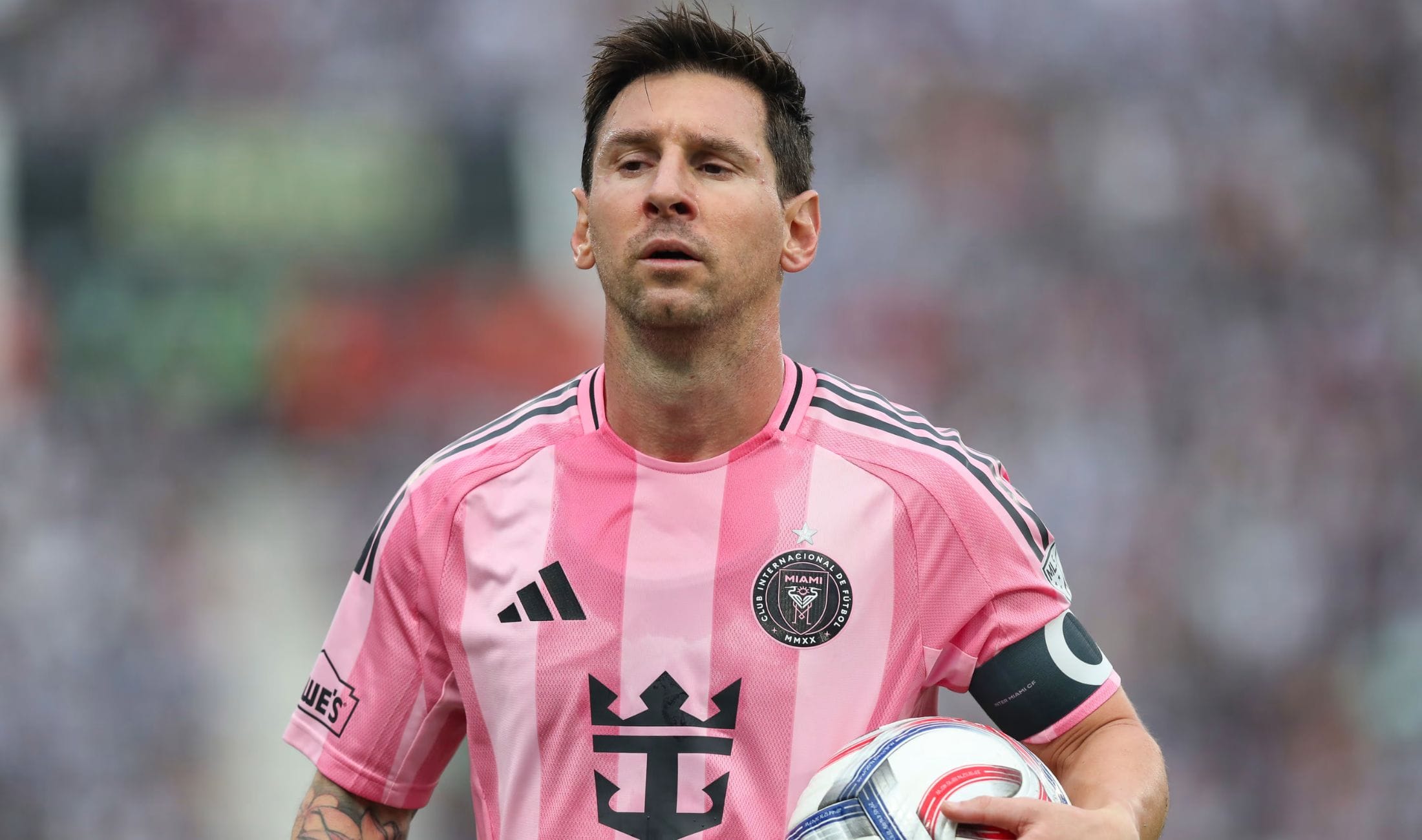 Why did Lionel Messi miss Inter Miami vs CF Monterrey Leagues Cup 2026 match?