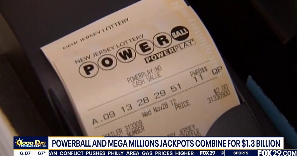 Mega Millions and Powerball reach combined $1.3 billion jackpot