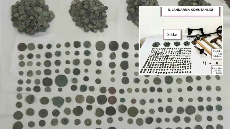 Çanakkale’de tarihi eser operasyonu: Bizans ve Osmanlı eserleri ele geçirildi