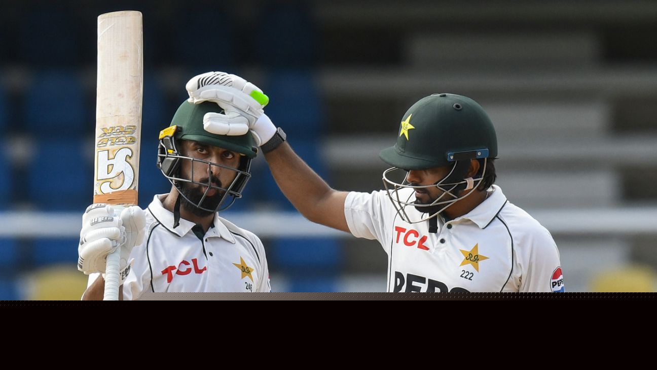 Abdullah Shafique century, Babar Azam 86* lead strong Pakistan response