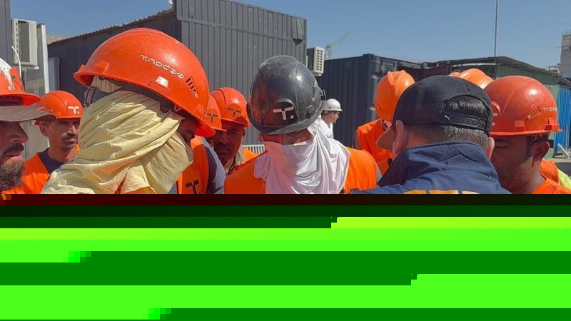 Bishkek police and National Security Committee conduct checks at construction sites employing foreign workers